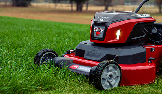 Toro Lawn Mower Cutting Grass